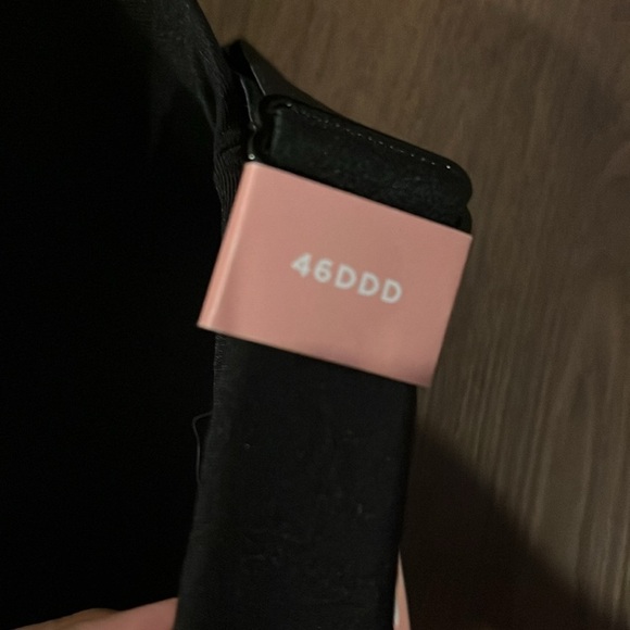 The Modern Cacique Collection Lightly Lined Balconette Bra 46DDD Black Underwire - Picture 8 of 11